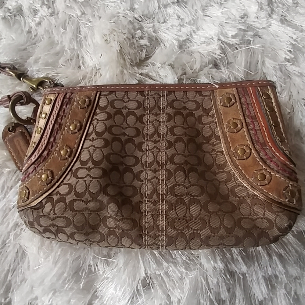 COACH wristlet